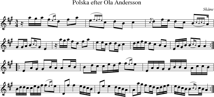 Polska efter Ola Andersson