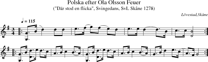 Polska efter Ola Olsson Feuer