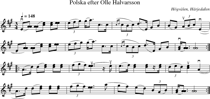 Polska efter Olle Halvarsson