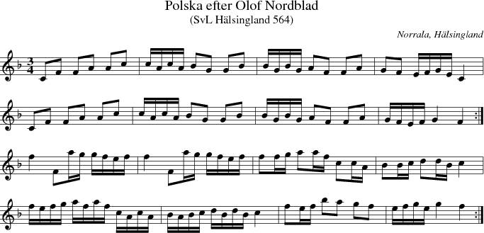 Polska efter Olof Nordblad