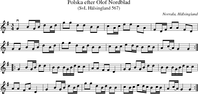 Polska efter Olof Nordblad