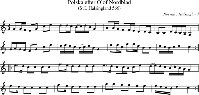 Polska efter Olof Nordblad