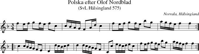 Polska efter Olof Nordblad