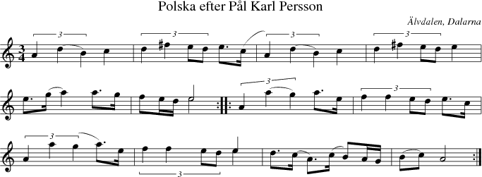Polska efter P�l Karl Persson