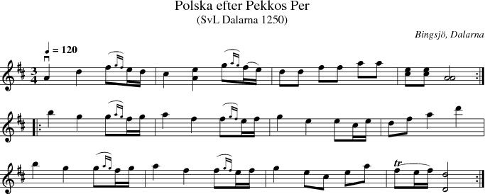 Polska efter Pekkos Per