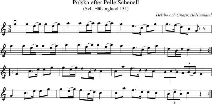 Polska efter Pelle Schenell