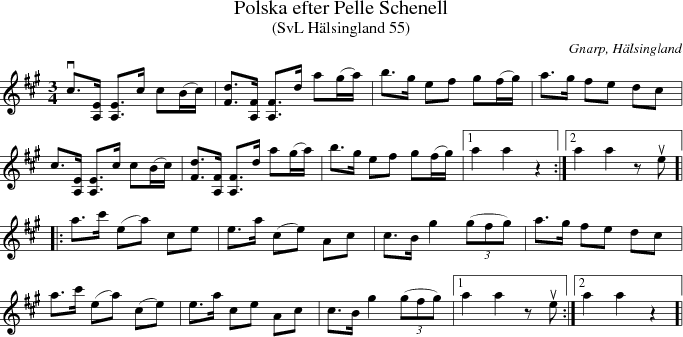 Polska efter Pelle Schenell