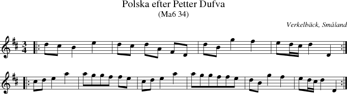 Polska efter Petter Dufva