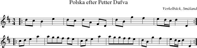 Polska efter Petter Dufva