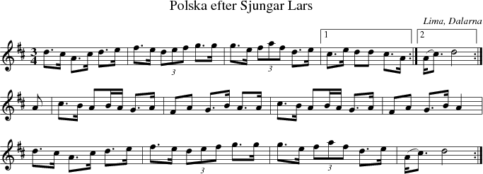 Polska efter Sjungar Lars