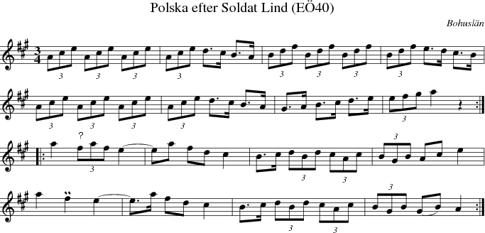 Polska efter Soldat Lind (E40)