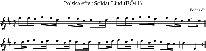 Polska efter Soldat Lind (E41)