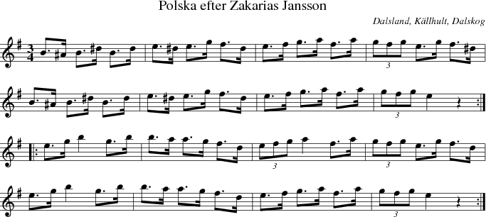Polska efter Zakarias Jansson