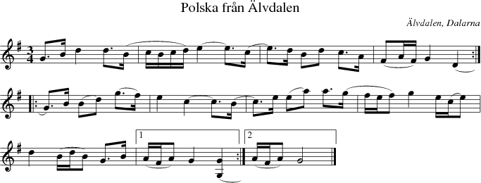 Polska frn lvdalen