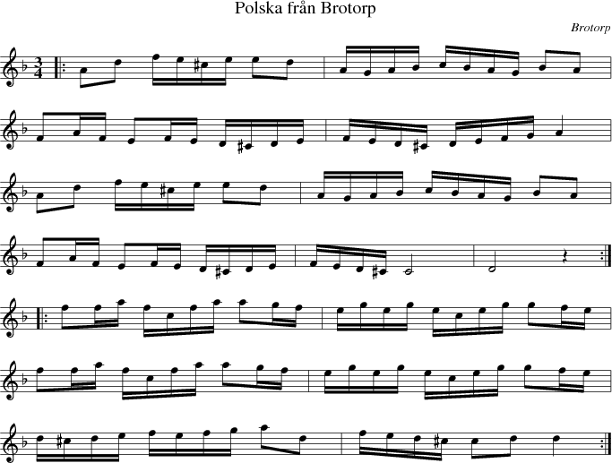 Polska fr�n Brotorp