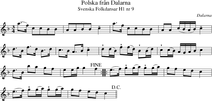 Polska frn Dalarna