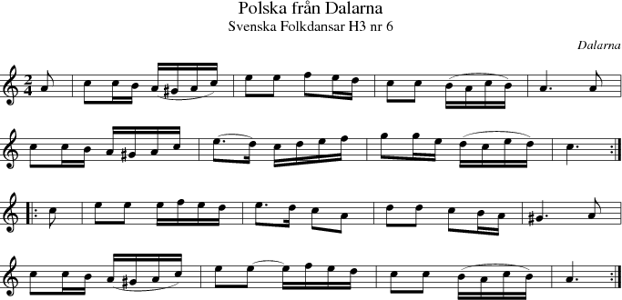 Polska frn Dalarna