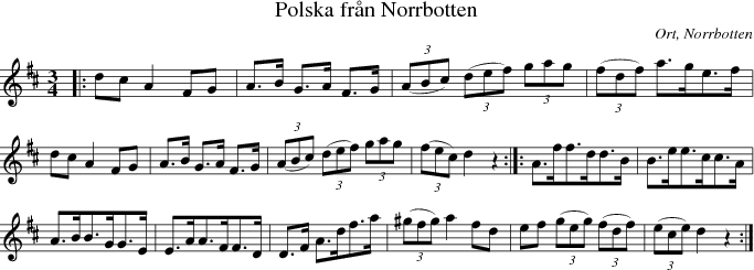 Polska frn Norrbotten