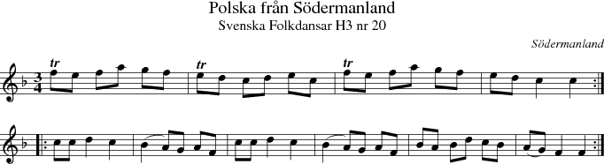 Polska frn Sdermanland