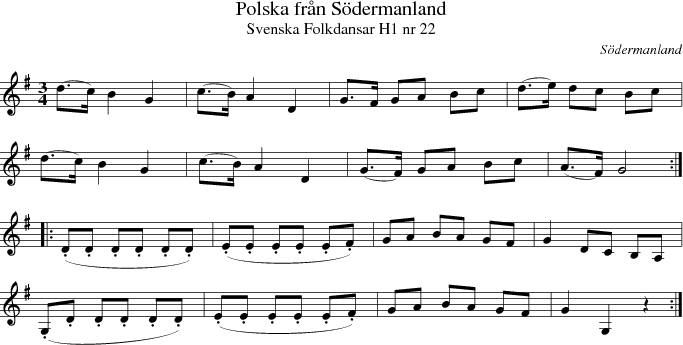 Polska frn Sdermanland