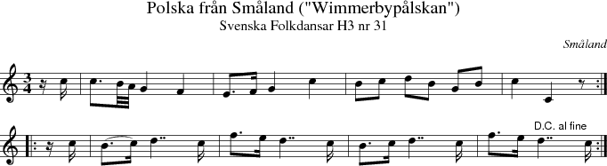 Polska fr�n Sm�land ("Wimmerbyp�lskan")