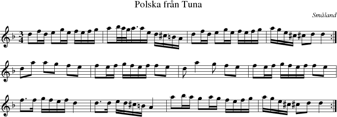 Polska frn Tuna