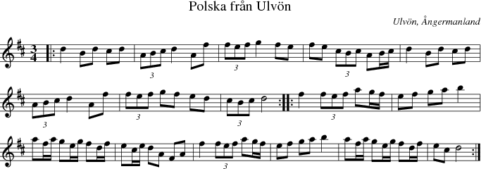 Polska frn Ulvn