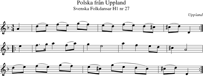 Polska frn Uppland