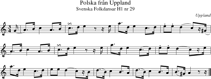 Polska frn Uppland