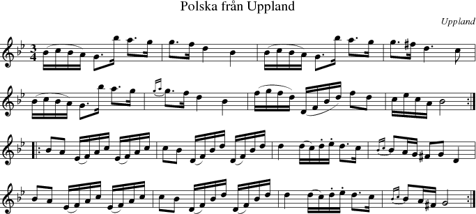 Polska frn Uppland