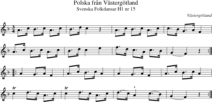 Polska frn Vstergtland