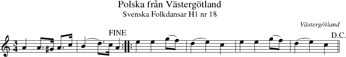 Polska frn Vstergtland