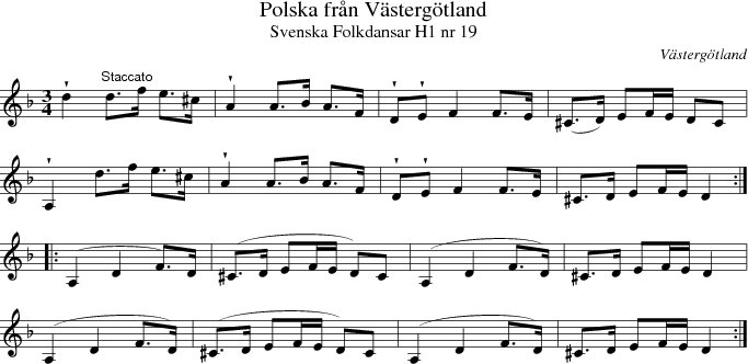 Polska frn Vstergtland