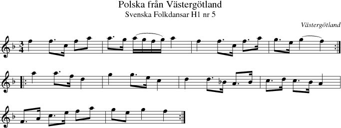 Polska frn Vstergtland