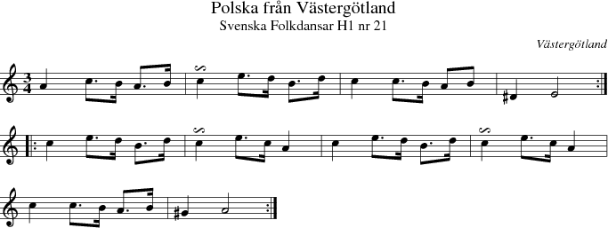 Polska frn Vstergtland