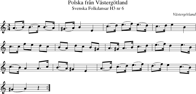 Polska frn Vstergtland