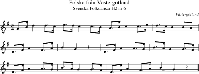 Polska frn Vstergtland