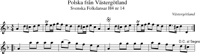 Polska frn Vstergtland