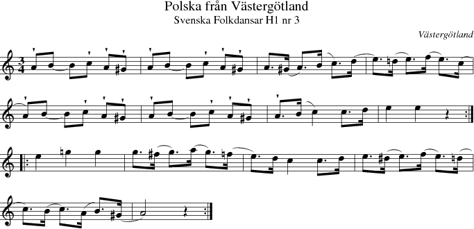 Polska frn Vstergtland