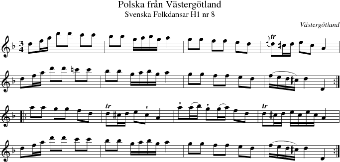 Polska frn Vstergtland