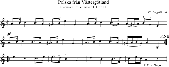 Polska frn Vstergtland