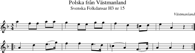 Polska frn Vstmanland