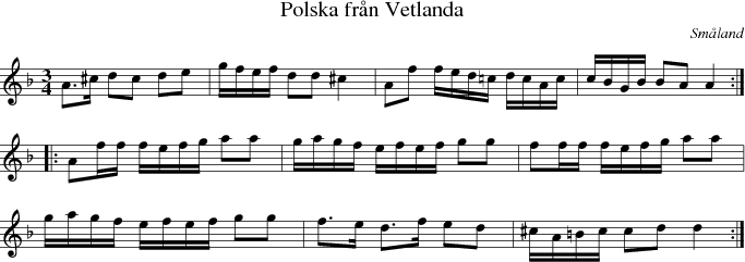 Polska frn Vetlanda