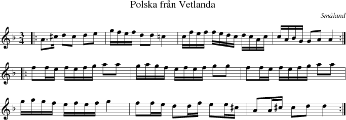 Polska frn Vetlanda