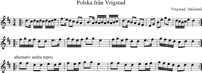 Polska frn Vrigstad