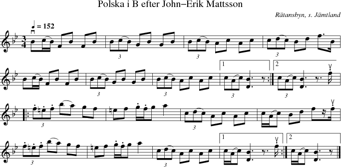 Polska i B efter John-Erik Mattsson