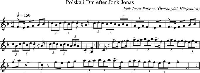 Polska i Dm efter Jonk Jonas