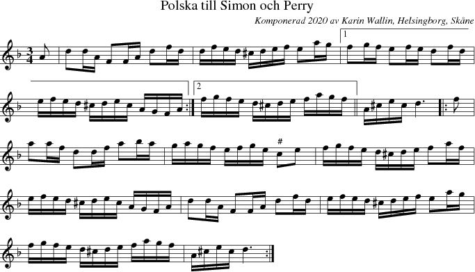 Polska till Simon och Perry