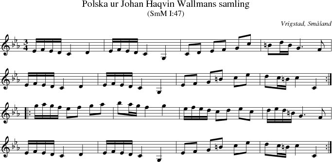 Polska ur Johan Haqvin Wallmans samling