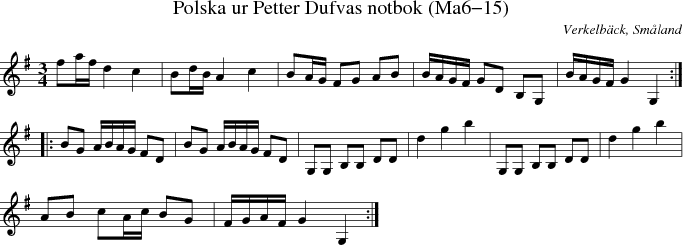 Polska ur Petter Dufvas notbok (Ma6-15)